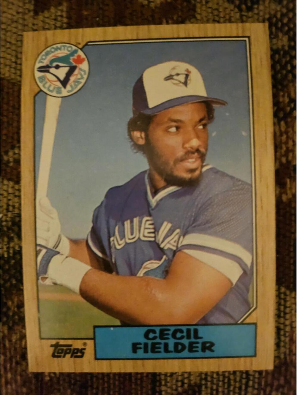 Cecil Fielder (RC) Rookie - 1987 Topps  #178 - Toronto Blue Jays - RAW Mint
